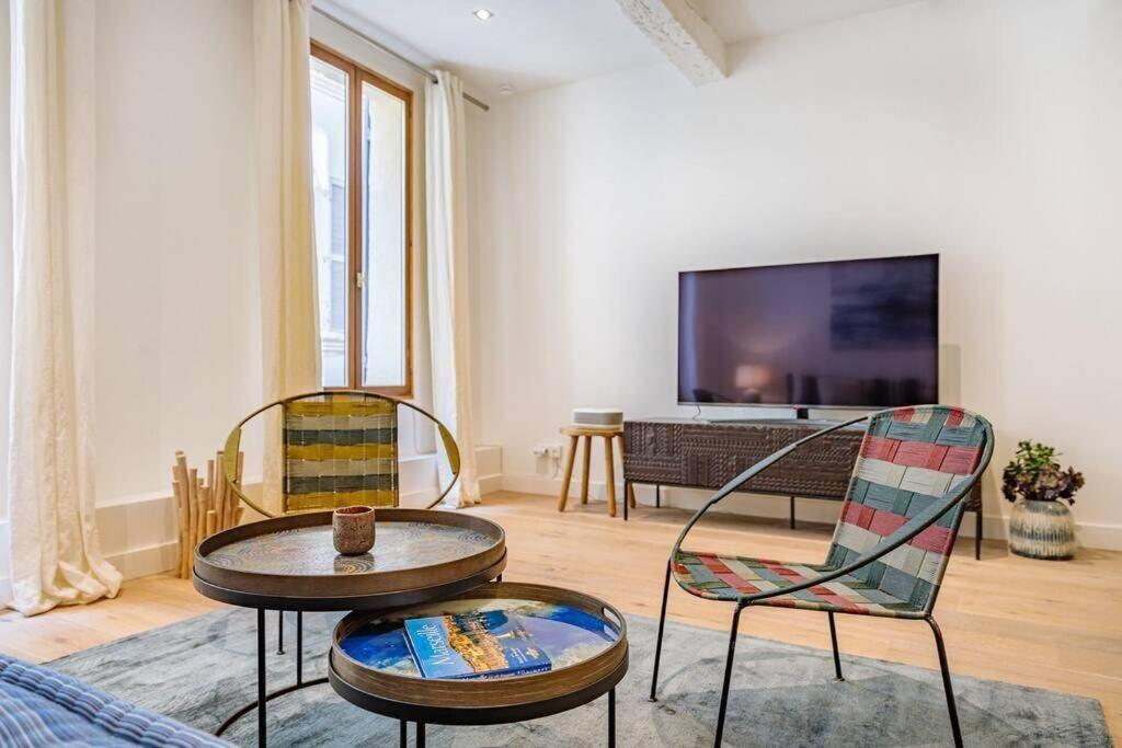 Appartement 5*, Climatise, Avec Terrasse Au Quartier Le Panier Μασσαλία Εξωτερικό φωτογραφία